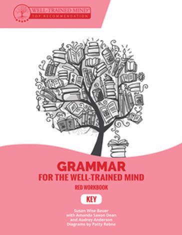 Key to Red Workbook: A Complete Course for Young Writers, Aspiring Rhetoricians, and Anyone Else Who Needs to Understand How English Works (Grammar for the Well-Trained Mind) - Susan Wise Bauer