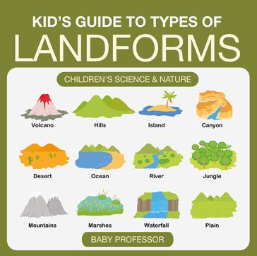 Kid's Guide to Types of Landforms - Children's Science & Nature - Baby Professor