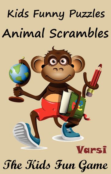 Kids Funny Puzzles Animal Scrambles - Varsi