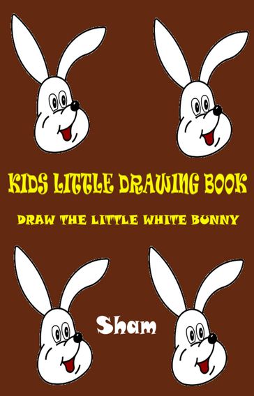 Kids Little Drawing Book: Draw The Little White Bunny - Sham