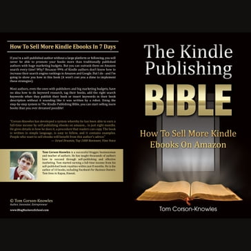 Kindle Publishing Bible, The - Tom Corson-Knowles