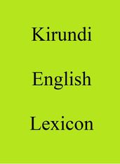Kirundi English Lexicon