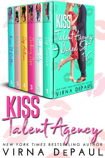 Kiss Talent Agency Boxed Set (Books 1-6) - Virna DePaul