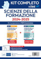 Kit completo EdiTEST Scienze della formazione. Manuale + Raccolta di quiz. Con software di simulazione