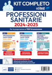 Kit completo EdiTEST Professioni sanitarie. Manuale + Esercizi commentati + Raccolta di quiz. Con software di simulazione