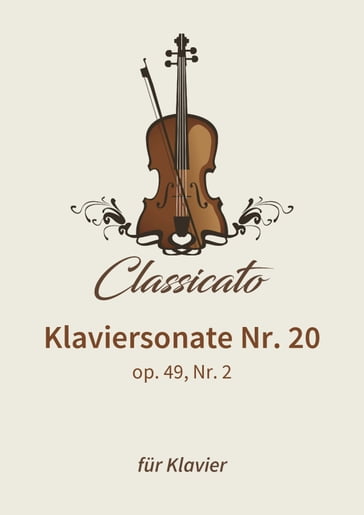 Klaviersonate Nr. 20 - Ludwig van Beethoven