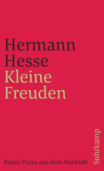 Kleine Freuden - Hesse Hermann - Volker Michels