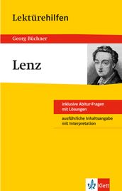 Klett Lektürehilfen - Georg Büchner, Lenz