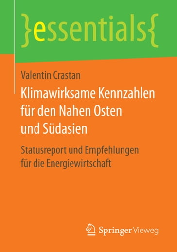 Klimawirksame Kennzahlen für den Nahen Osten und Südasien - Valentin Crastan