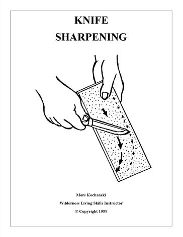 Knife Sharpening - Mors Kochanski