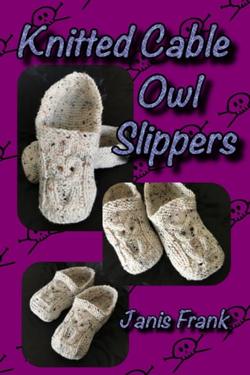 Knitted Cable Owl Slippers - Janis Frank