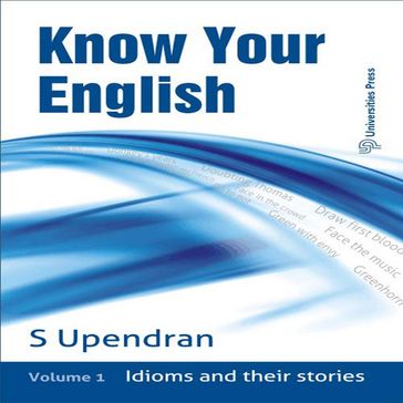 Know Your English Volume 1 - S Upendran