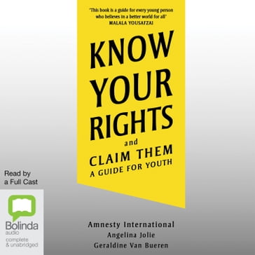 Know Your Rights (US Edition) - Amnesty International - Angelina Jolie - Geraldine Van Bueren