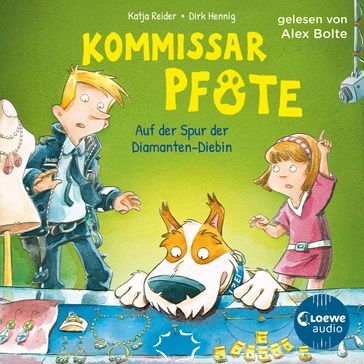 Kommissar Pfote (Band 2) - Auf der Spur der Diamanten-Diebin - Katja Reider - Kommissar Pfote