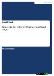 Konzepte des Software Engineering (Stand 1995)