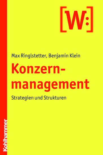 Konzernmanagement - Benjamin Klein - Max Ringlstetter