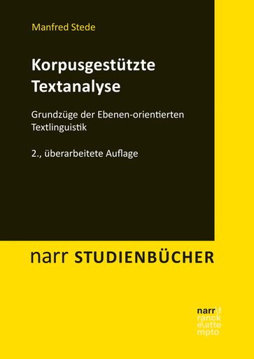 Korpusgestützte Textanalyse - Manfred Stede