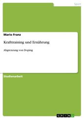 Krafttraining und Ernährung