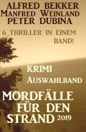 Krimi Auswahlband Mordfälle für den Strand 2019