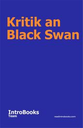 Kritik an Black Swan