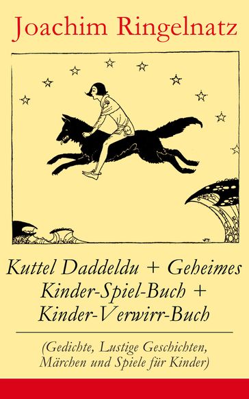 Kuttel Daddeldu + Geheimes Kinder-Spiel-Buch + Kinder-Verwirr-Buch - Joachim Ringelnatz