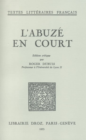 L'Abuzé en Court - Collectif