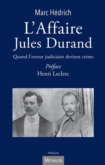L'Affaire Jules Durand - Marc Hédrich