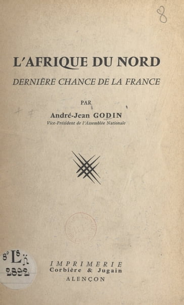 L'Afrique du Nord - André-Jean Godin