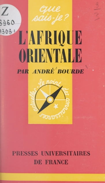 L'Afrique orientale - André Bourde - Paul Angoulvent