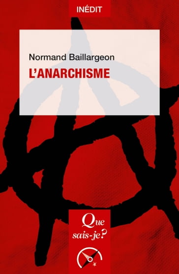 L'Anarchisme - Normand Baillargeon