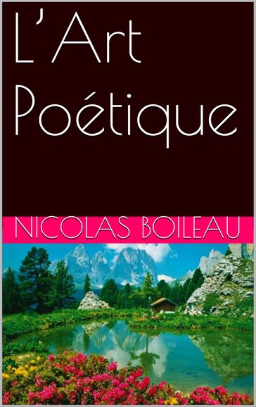 L'Art Poétique - Nicolas Boileau