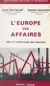 L Europe des affaires