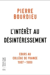 L Intérêt au désintéressement