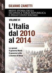L Italia dal 2011 al 2014