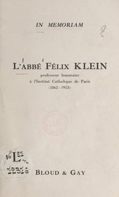 L abbé Félix Klein