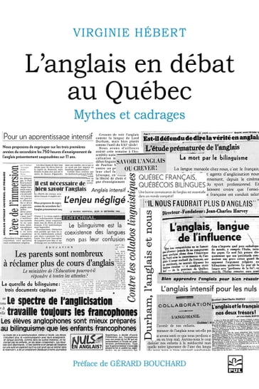 L'anglais en débat au Québec - Virginie Hébert - Gérard Bouchard