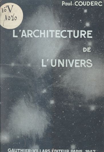 L'architecture de l'univers - Paul Couderc