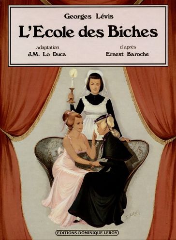 L'École des Biches en BD - Georges Lévis - Ernest Baroche