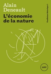 L économie de la nature