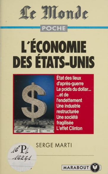 L'économie des États-Unis - Serge Marti