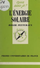 L énergie solaire