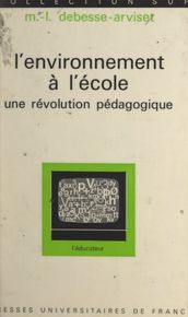 L environnement à l école