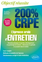 L épreuve orale d entretien