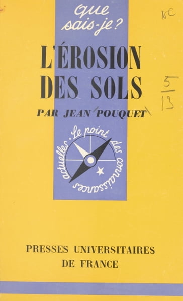 L'érosion des sols - Jean Pouquet - Paul Angoulvent