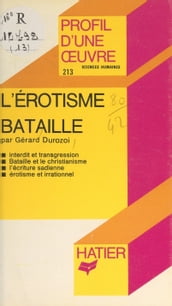 L érotisme, de Bataille