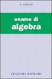 L esame di algebra