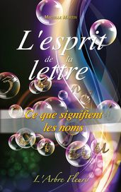 L esprit de la lettre