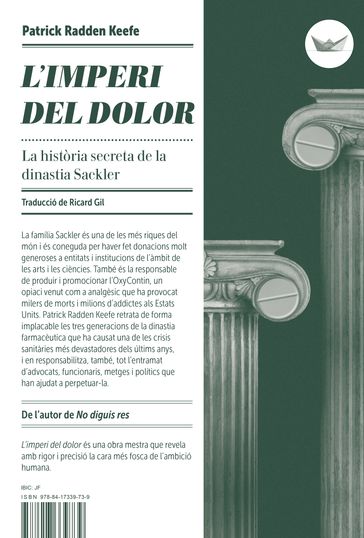 L'imperi del dolor - Patrick Radden Keefe