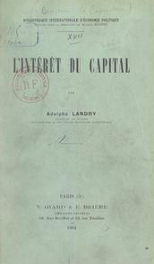 L intérêt du capital