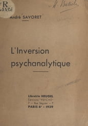 L inversion psychanalytique